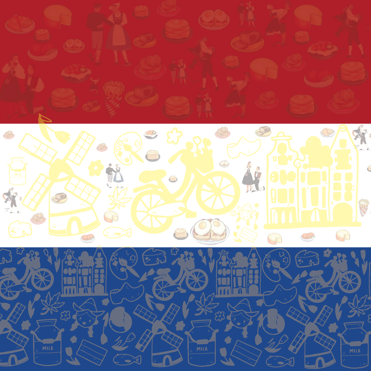 Netherlands Flag Bandana