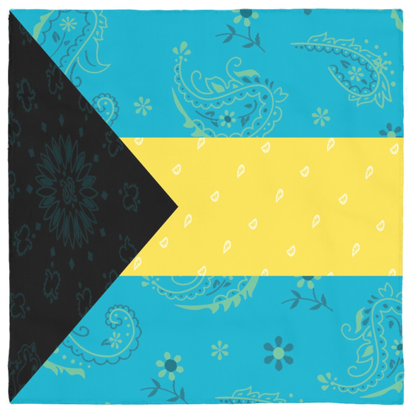 Bahamas Flag Bandana