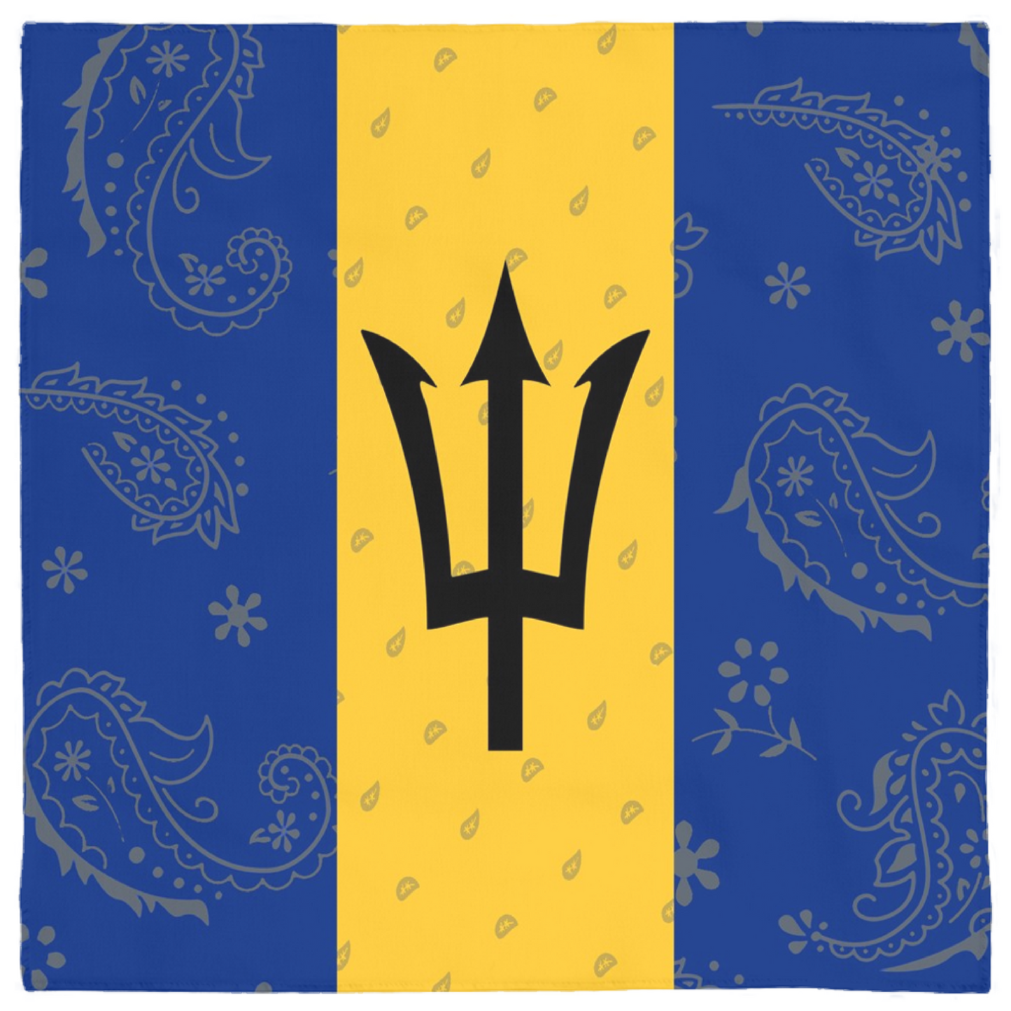 Barbados Flag Bandana
