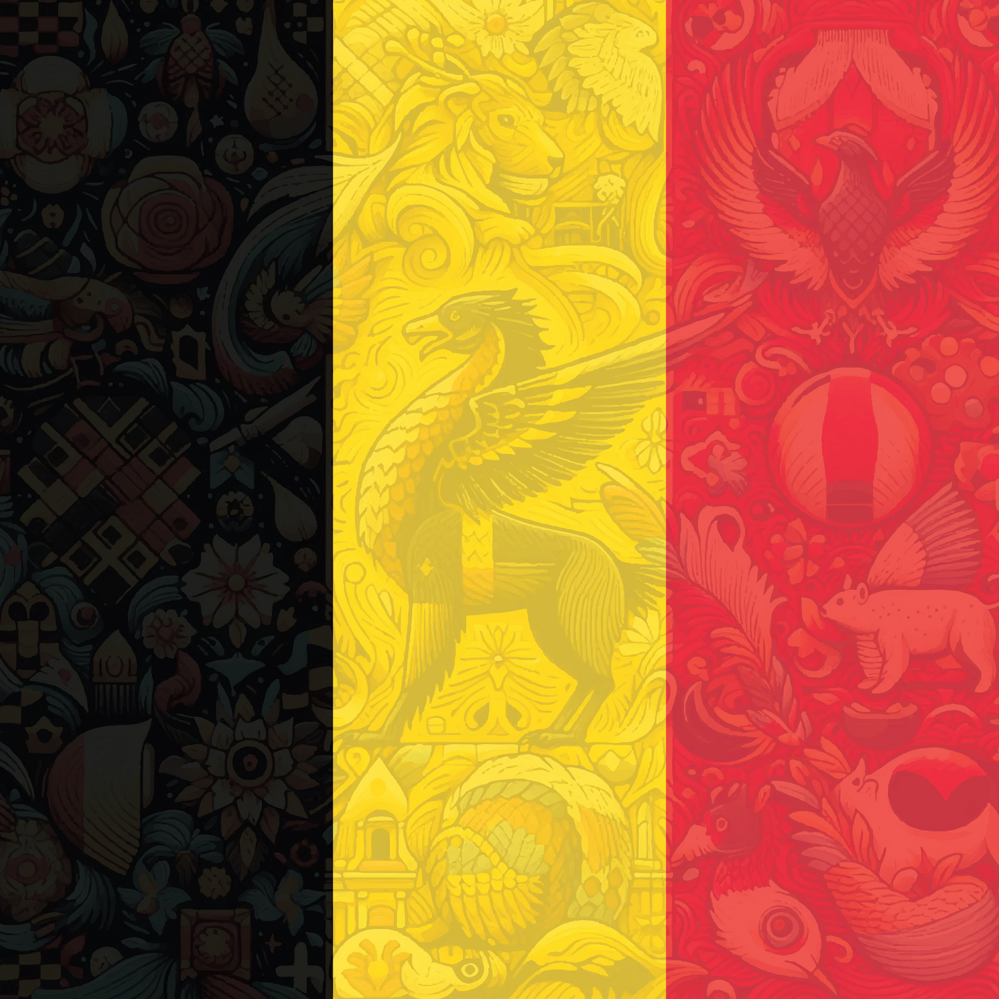 Belguim Flag Bandana