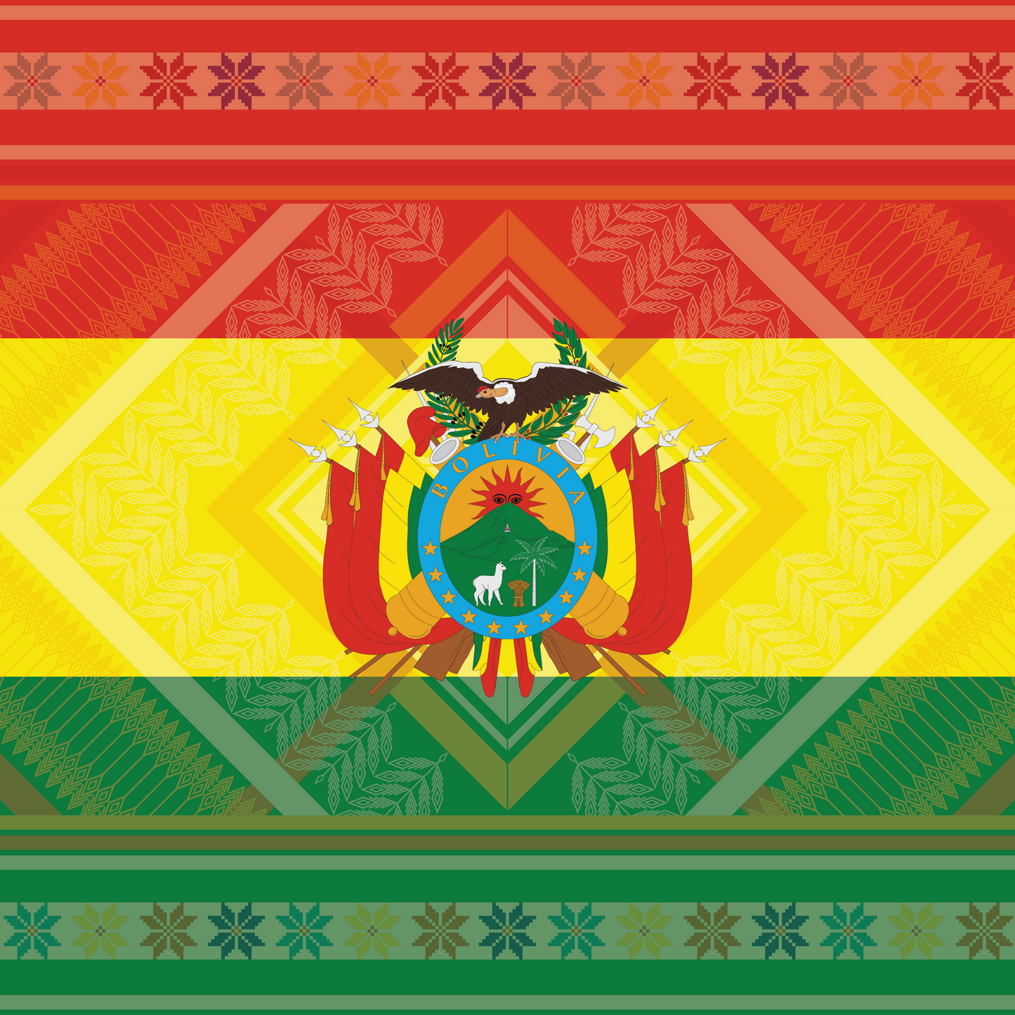 Bolivia Flag Bandana