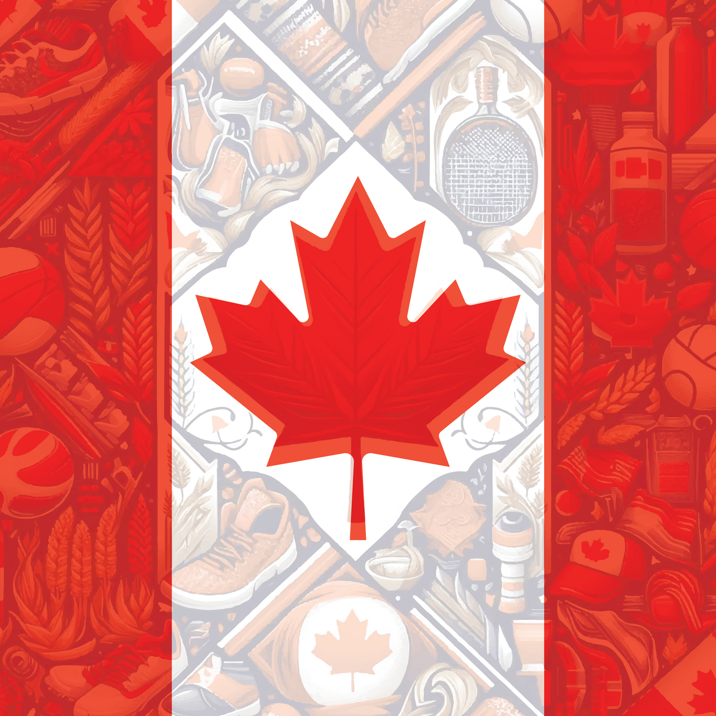 Canada Flag Bandana