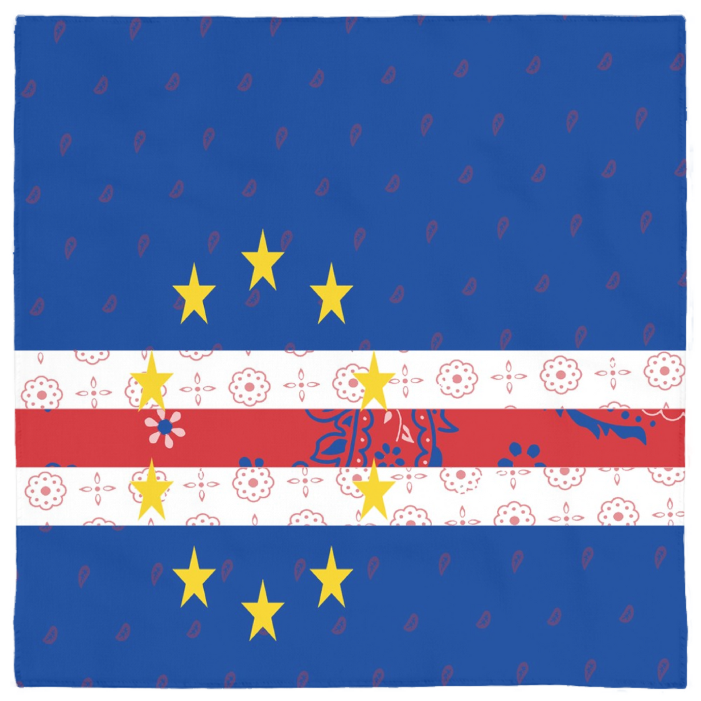 Cape Verde Flag Bandana