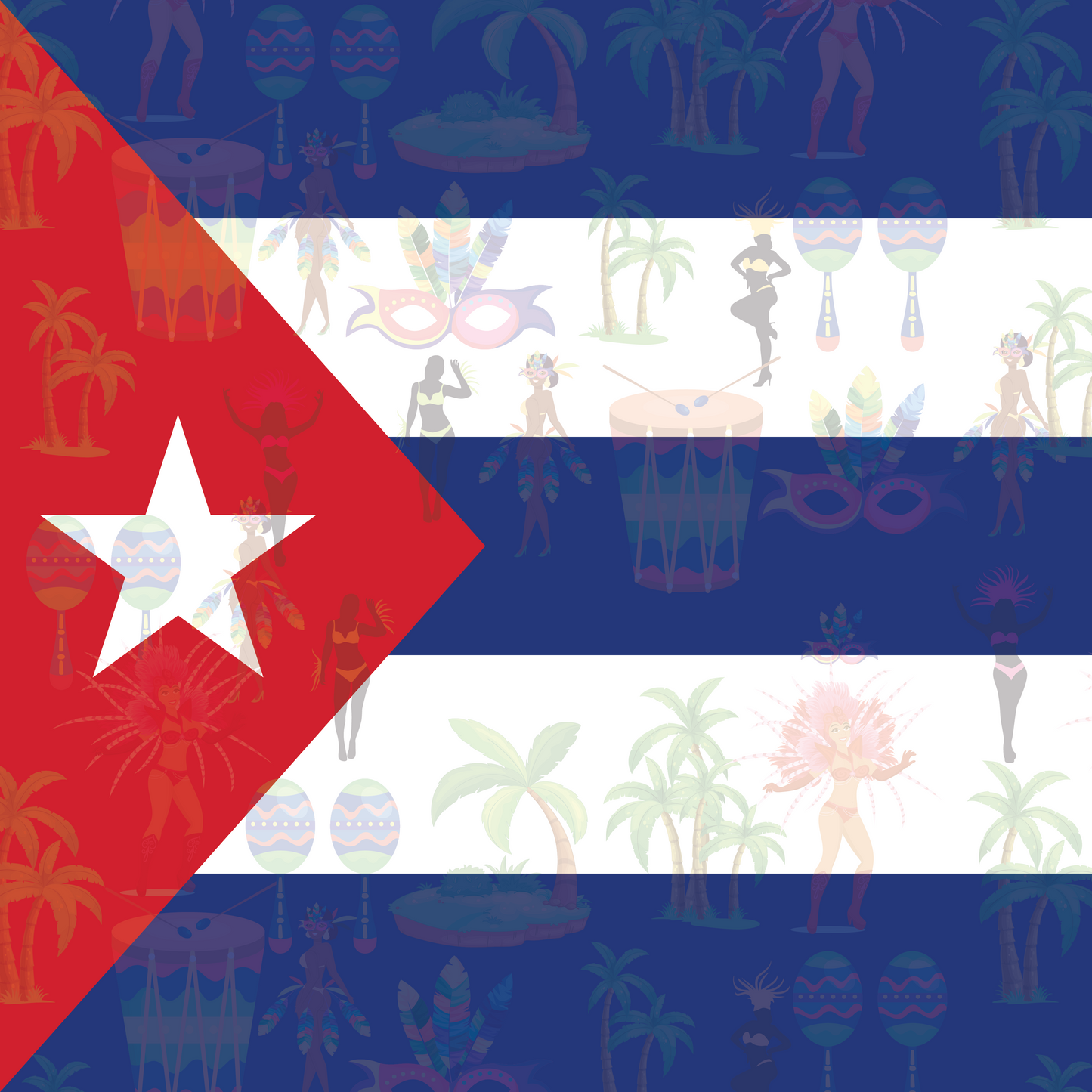 Cuba Flag Bandana