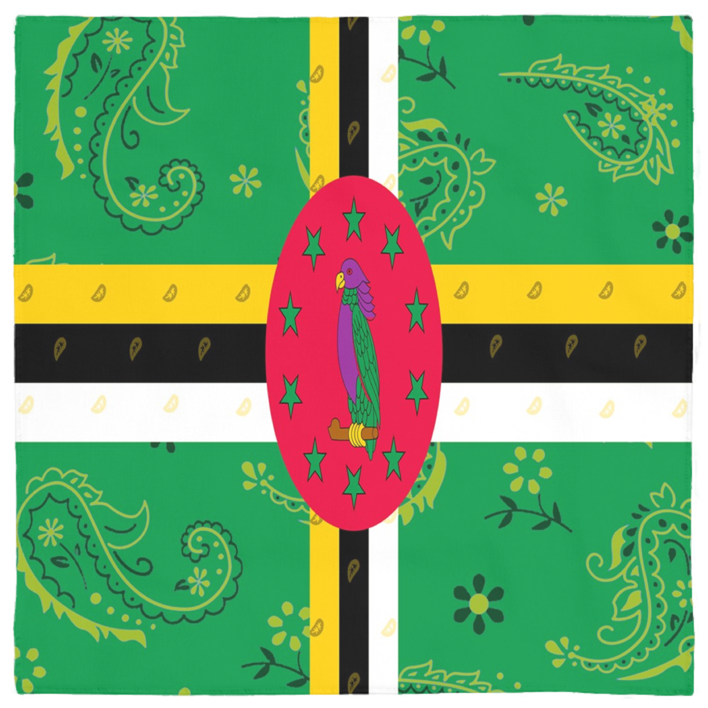 Dominica Flag Bandana