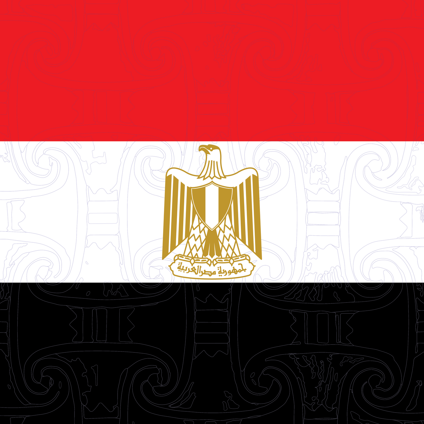 Egypt Flag Bandana