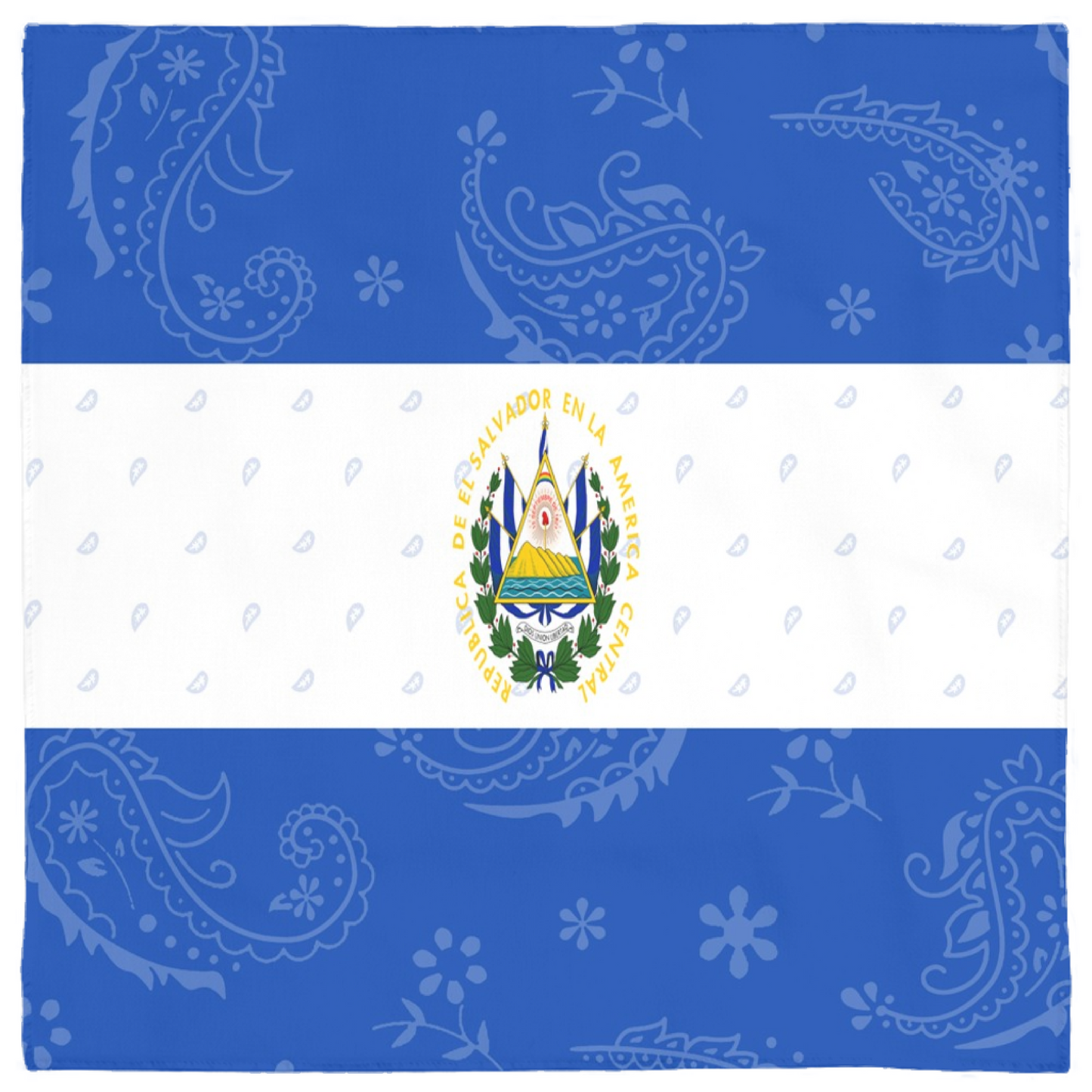 El Salvador Flag Bandana