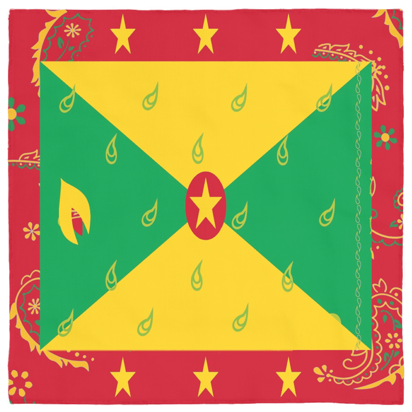 Grenada Flag Bandana