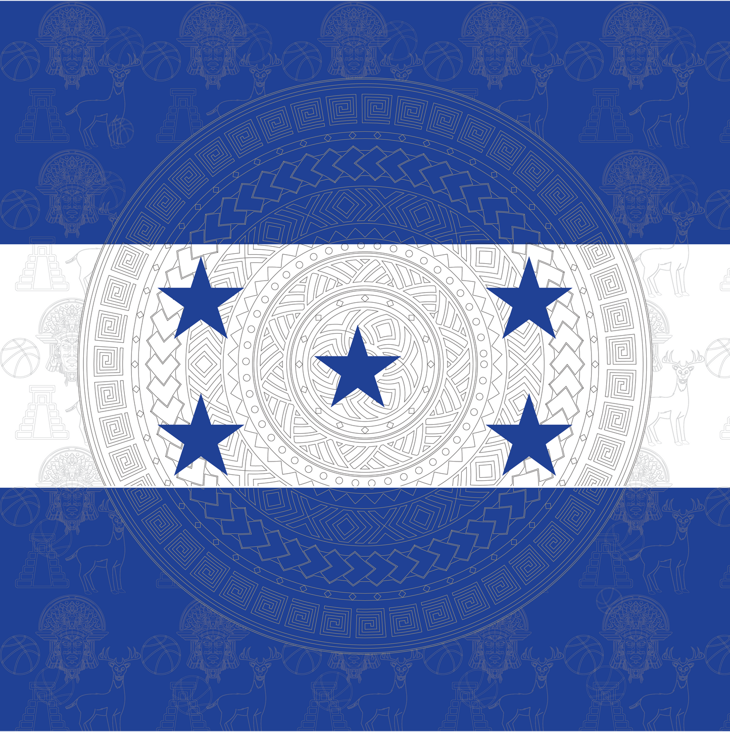 Honduras Flag Bandana