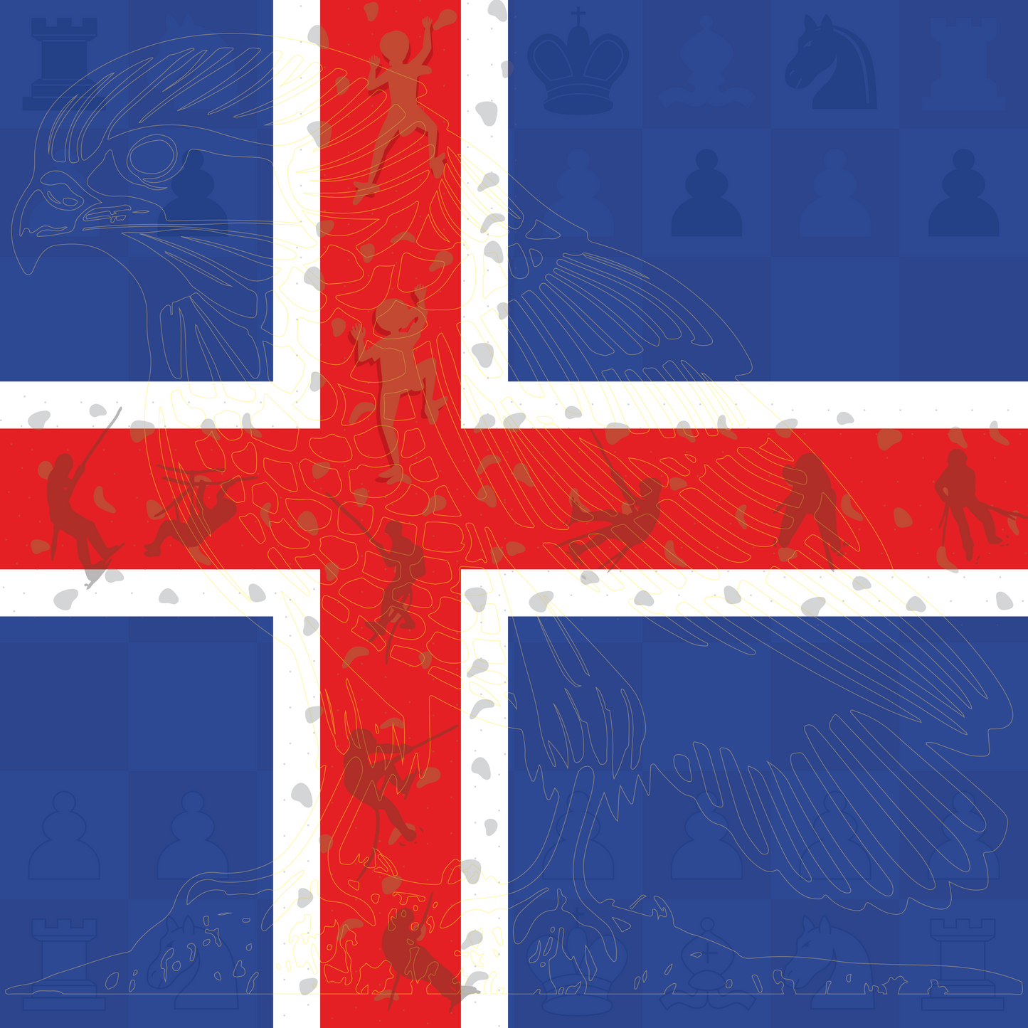 Ice Land Flag Bandana