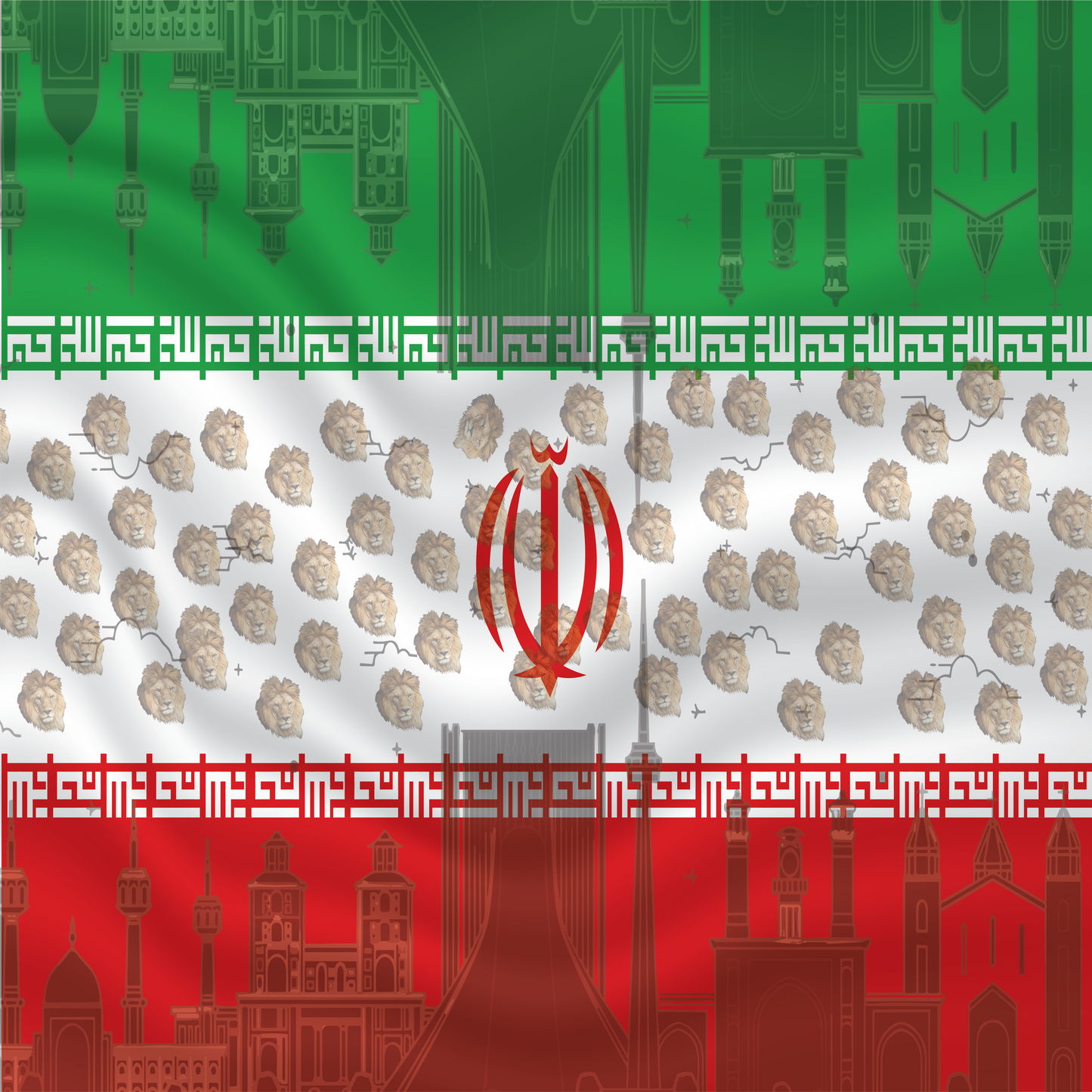 Iran Falg Bandana