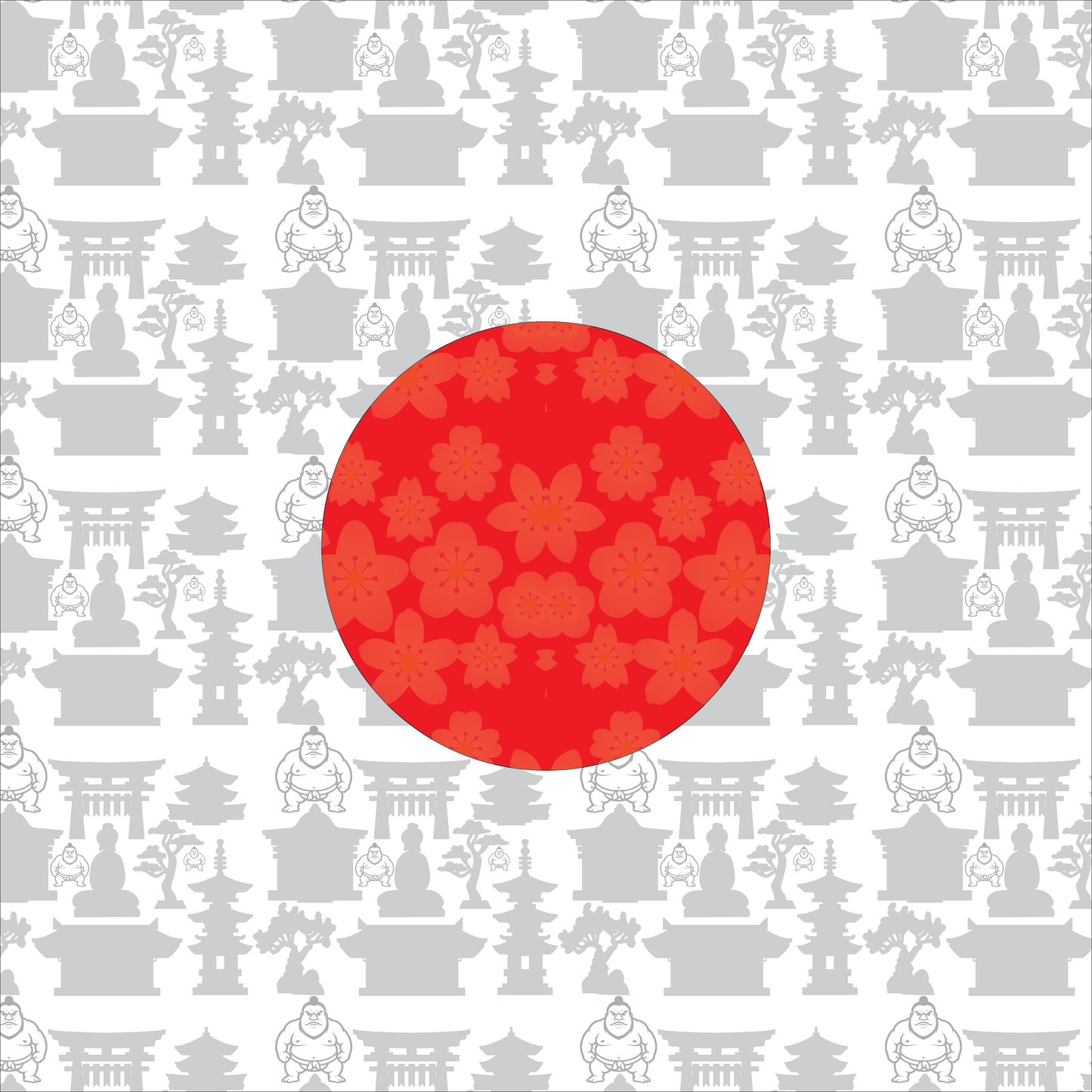 Japan Flag Bandana