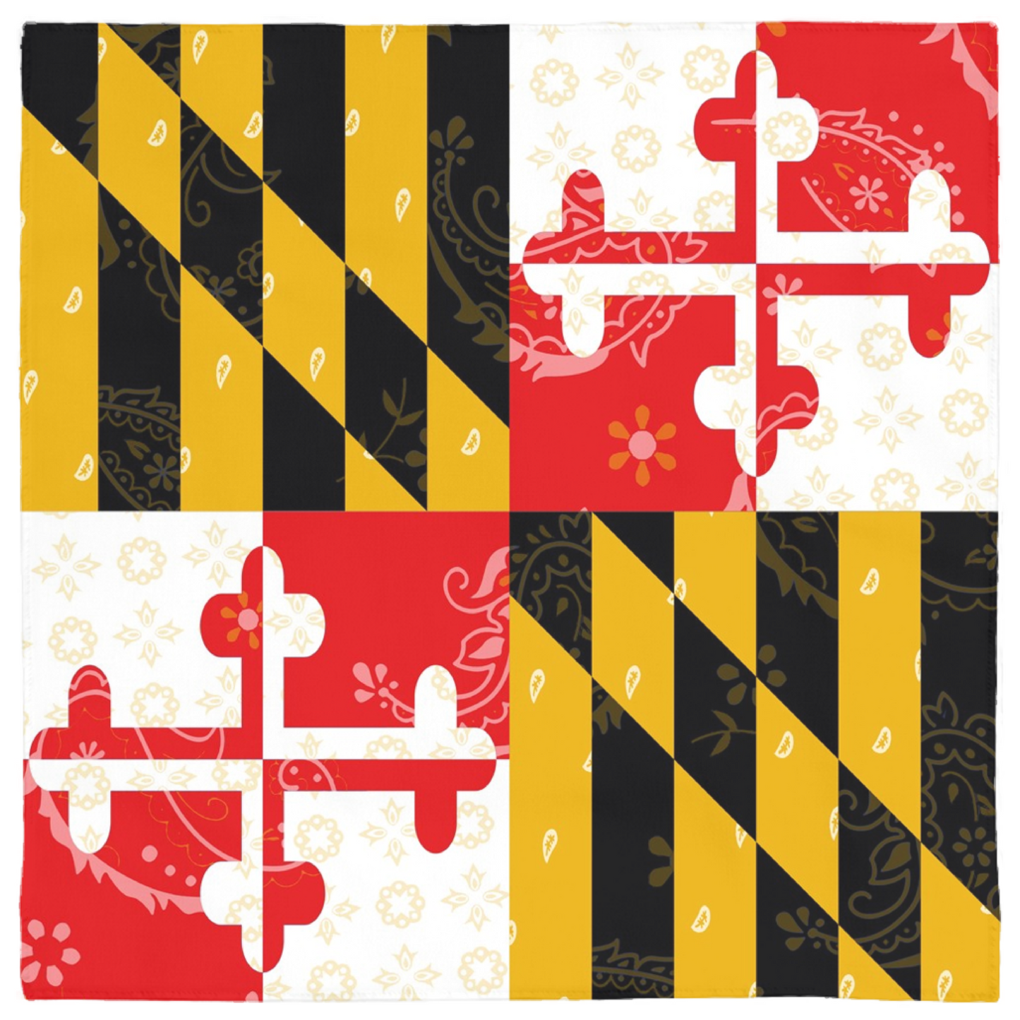 Maryland Flag Bandana