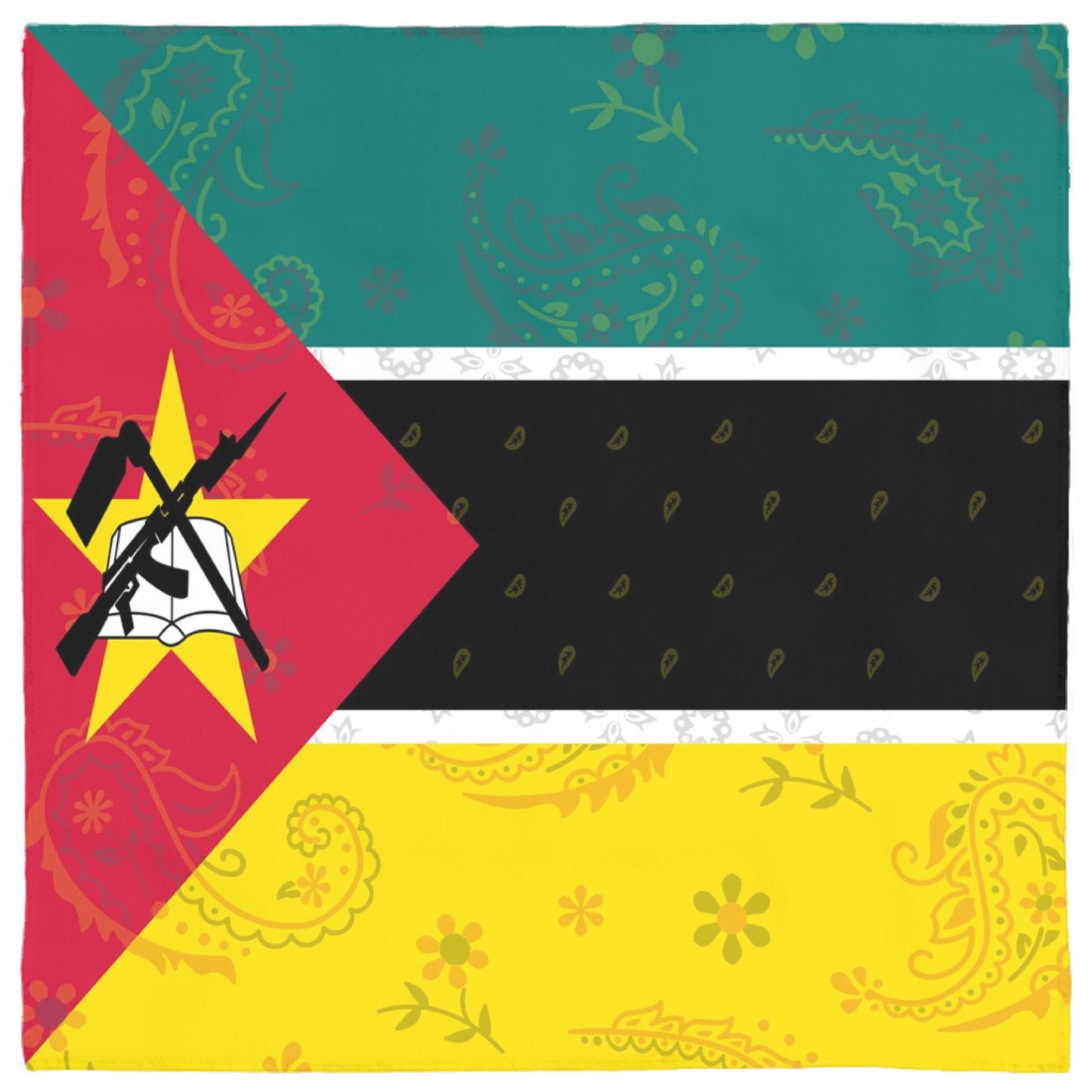 Mozambique Flag Bandana