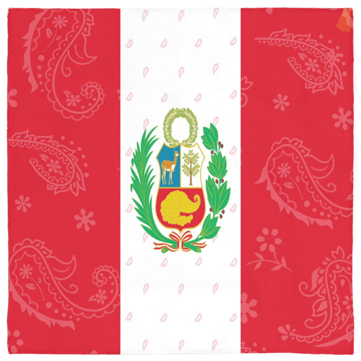 Peru Flag Bandana