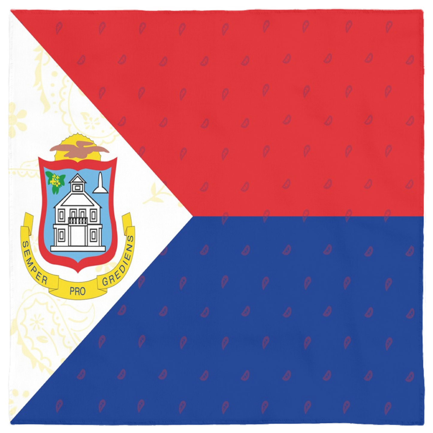 Sint Maarten Flag Bandana