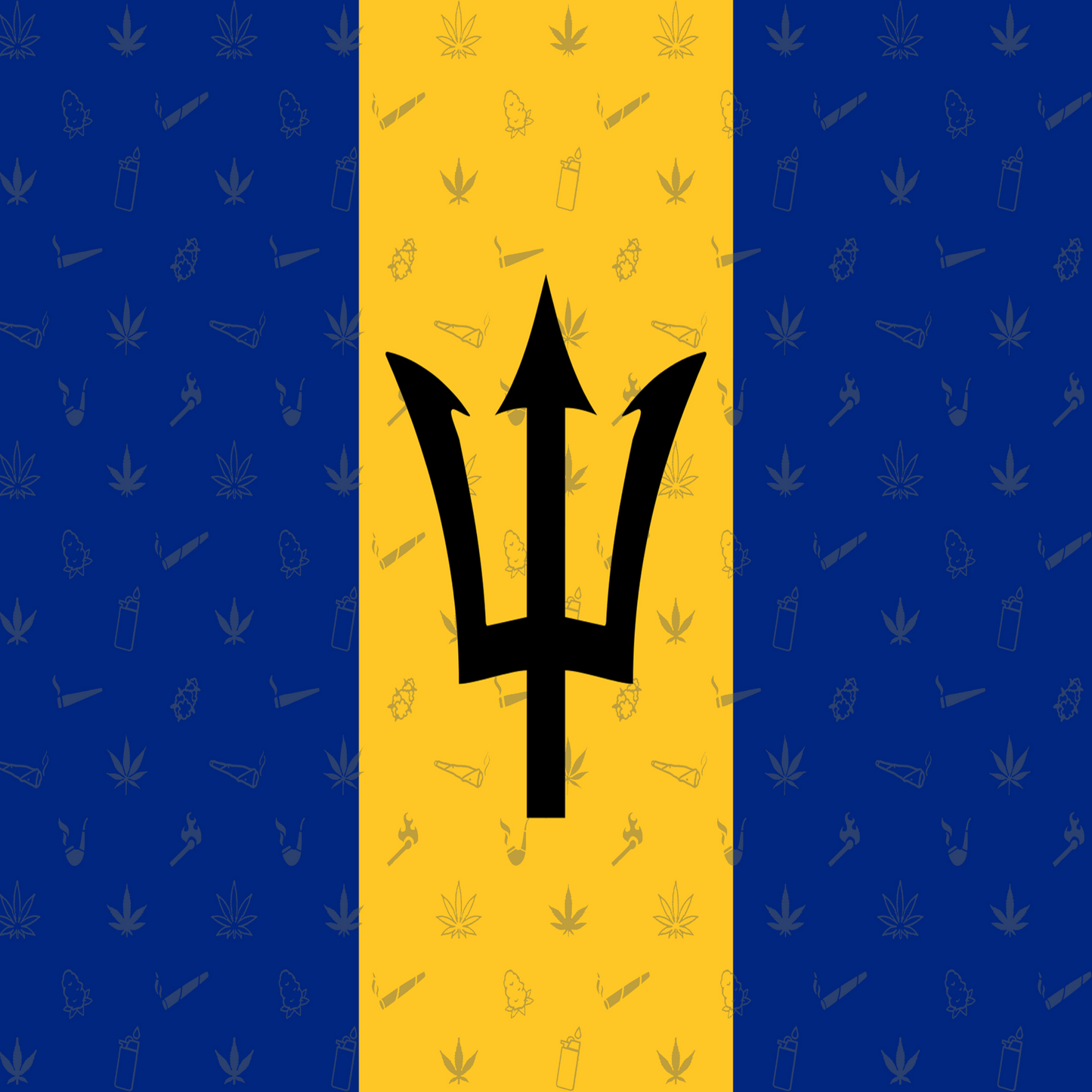 Barbados Flag Bandana
