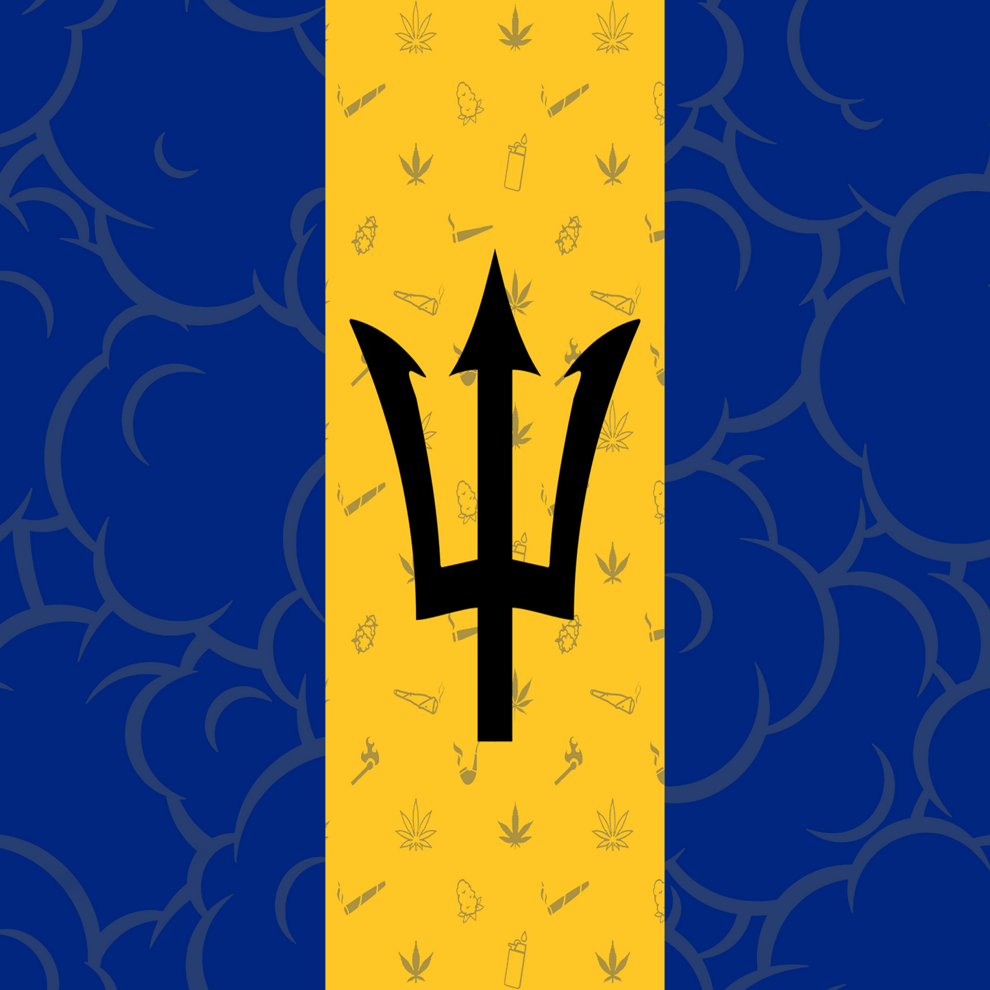 Barbados Flag Bandana