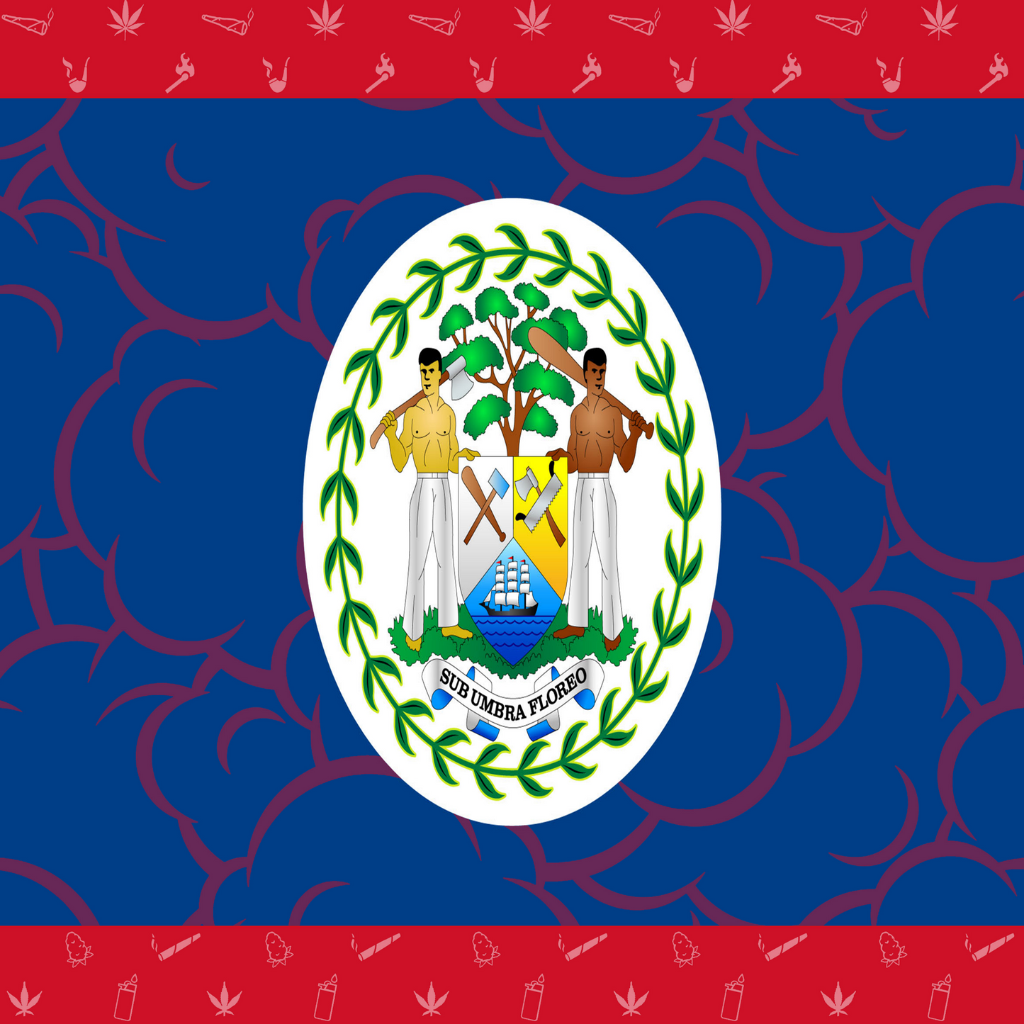 Belize Flag Bandana