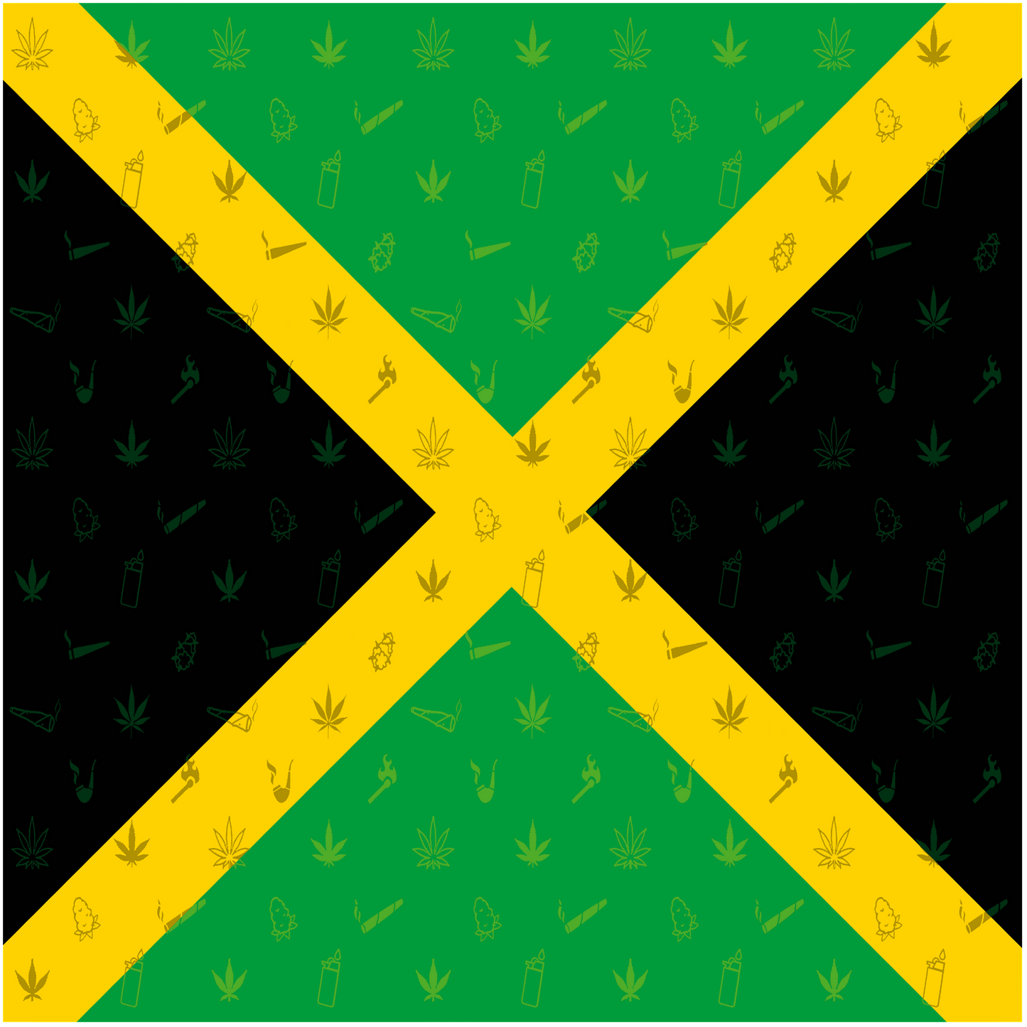 Jamaica Flag Bandana