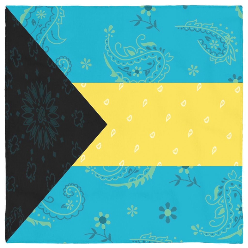 Bahamas Flag Bandana