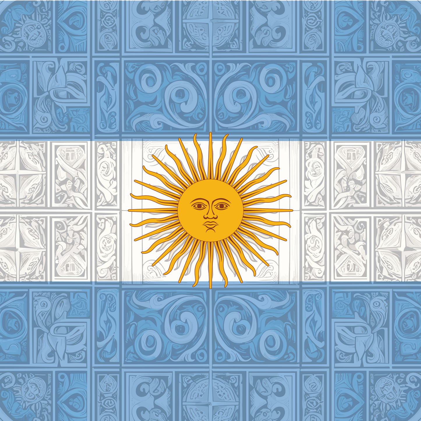 Argentina Flag Bandana