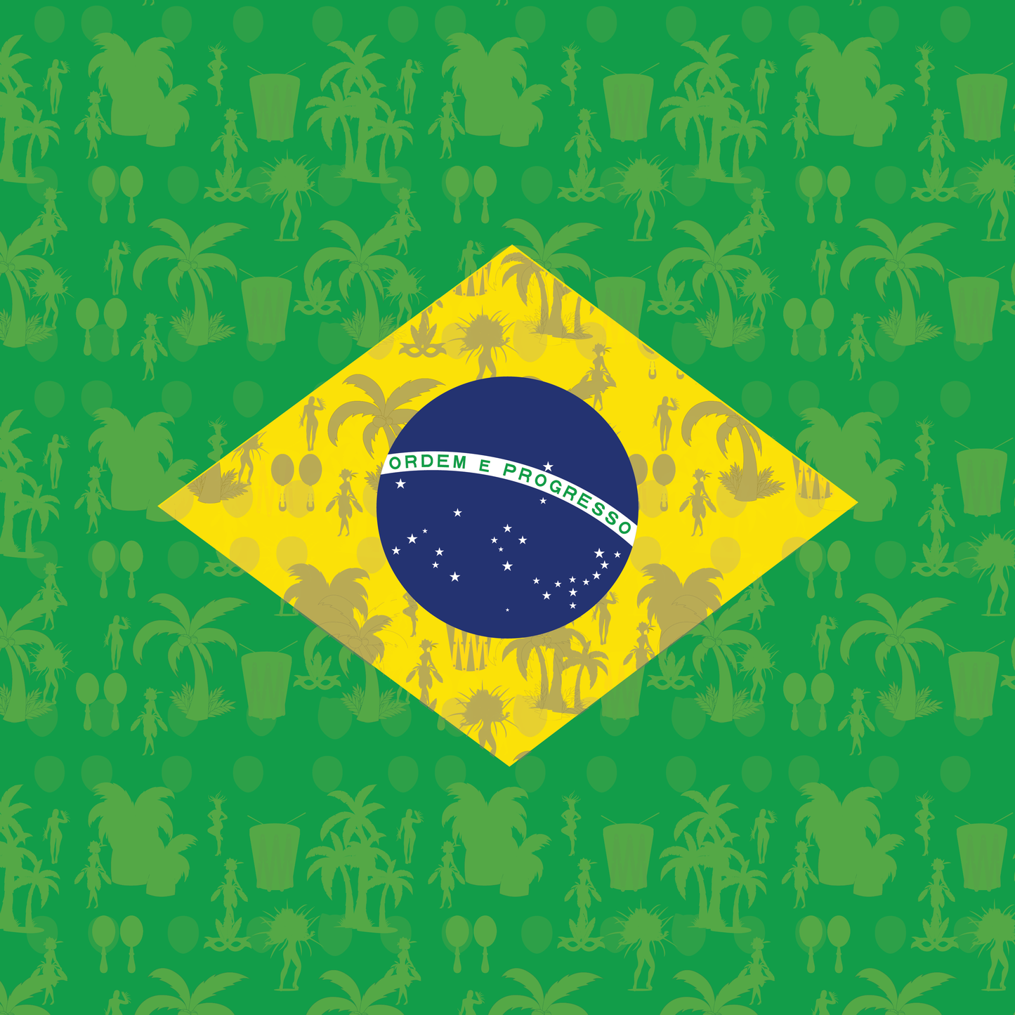 Brazil Flag Bandana