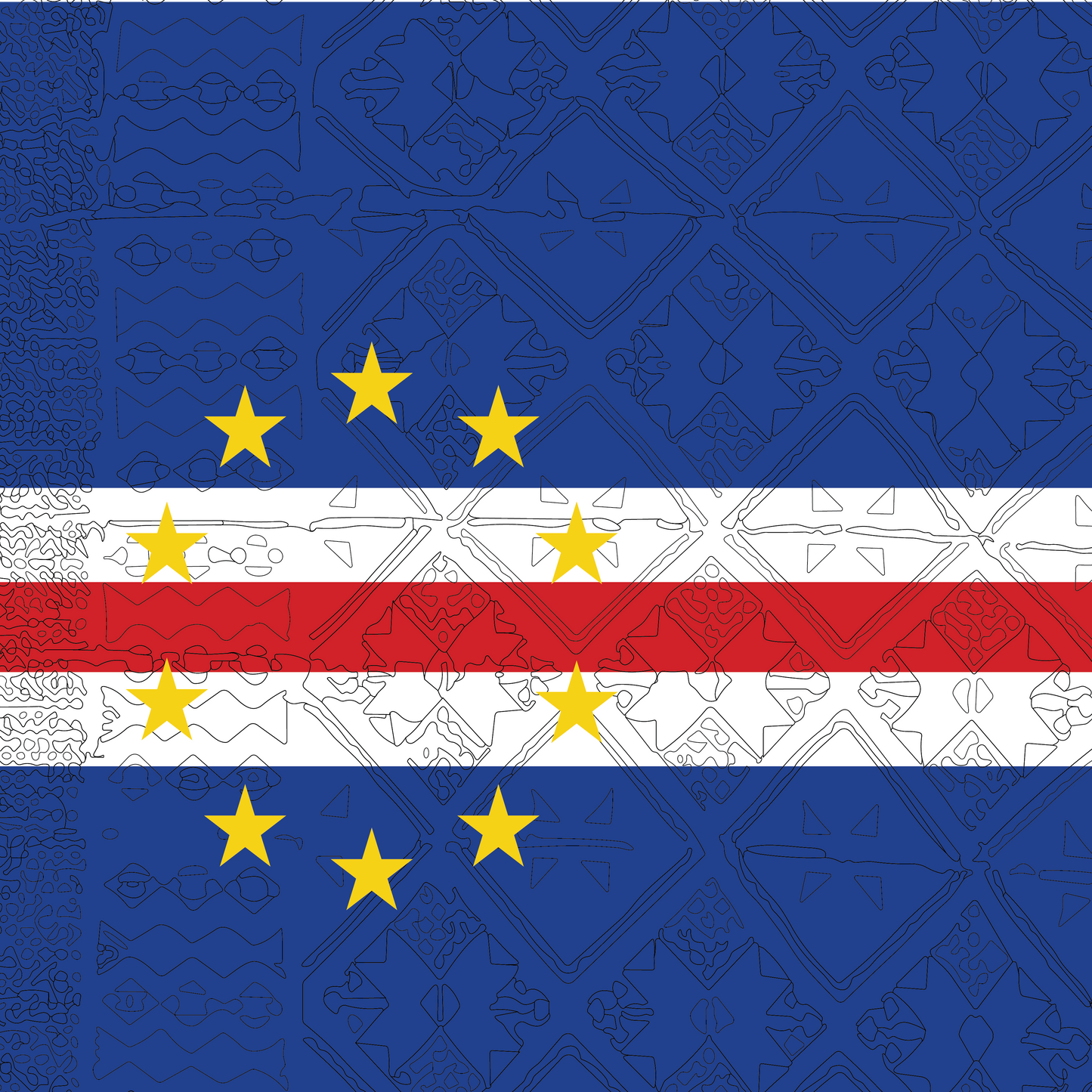 Cabo Verde Flag Bandana