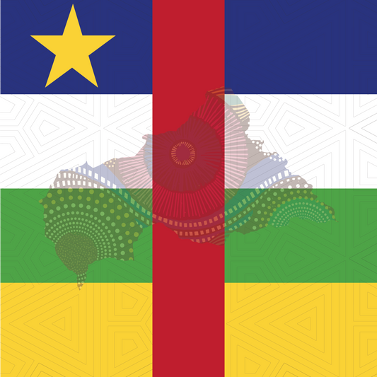 Central African Republic Flag Bandana
