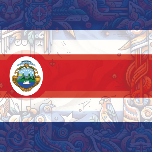 Costa-Rica Flag Bandana