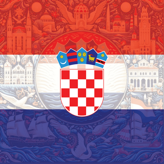 Croatia Falg Bandana