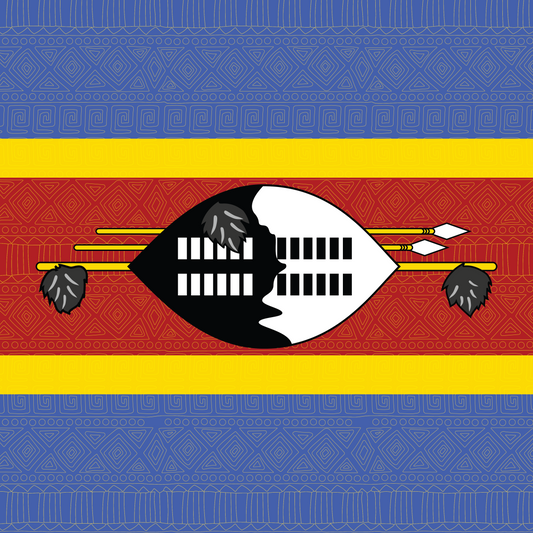 Eswatini Flag Bandana