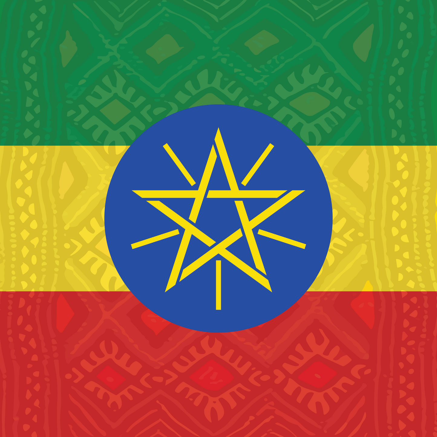 Ethiopia Flag Bandana