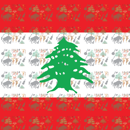 Lebanon Flag Bandana