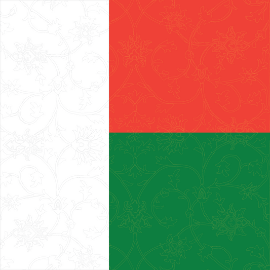 Madagascar Flag Bandana