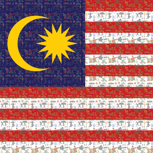 Malaysia Flag Bandana