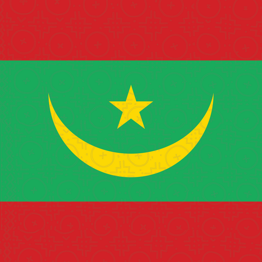 Mauritania Flag Bandana