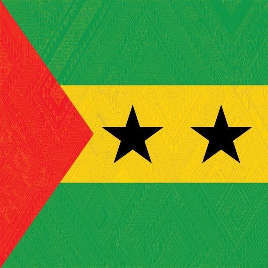 Sao Tome And Principi Flag Bandana
