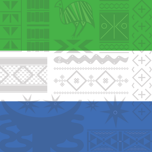 Sierra Leone Flag Bandana