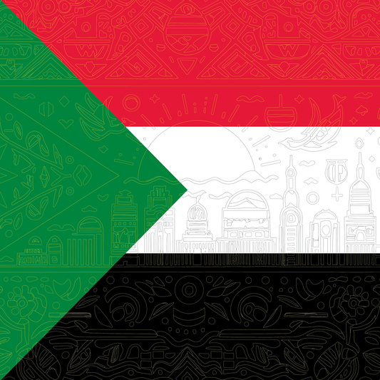 Sudan Flag Bandana