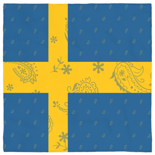 Sweden Flag Bandana