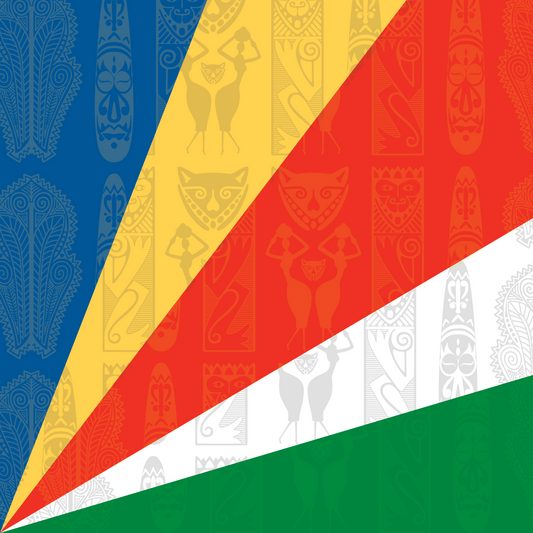 Seychelles Flag Bandana