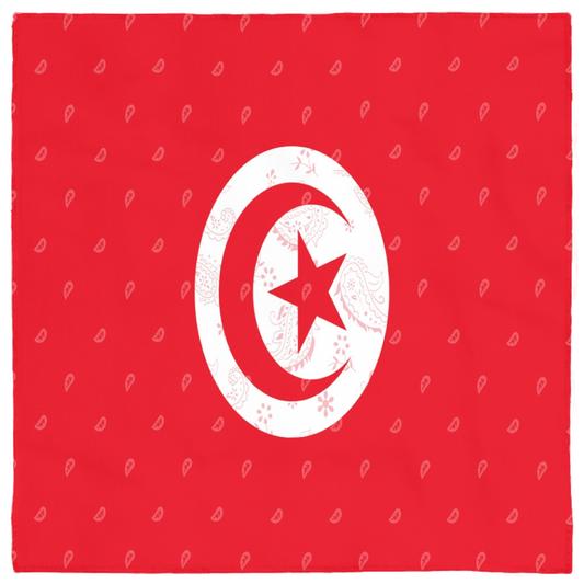 Tunisia Flag Bandana