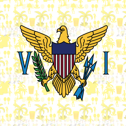 Virgin Islands Flag Bandana