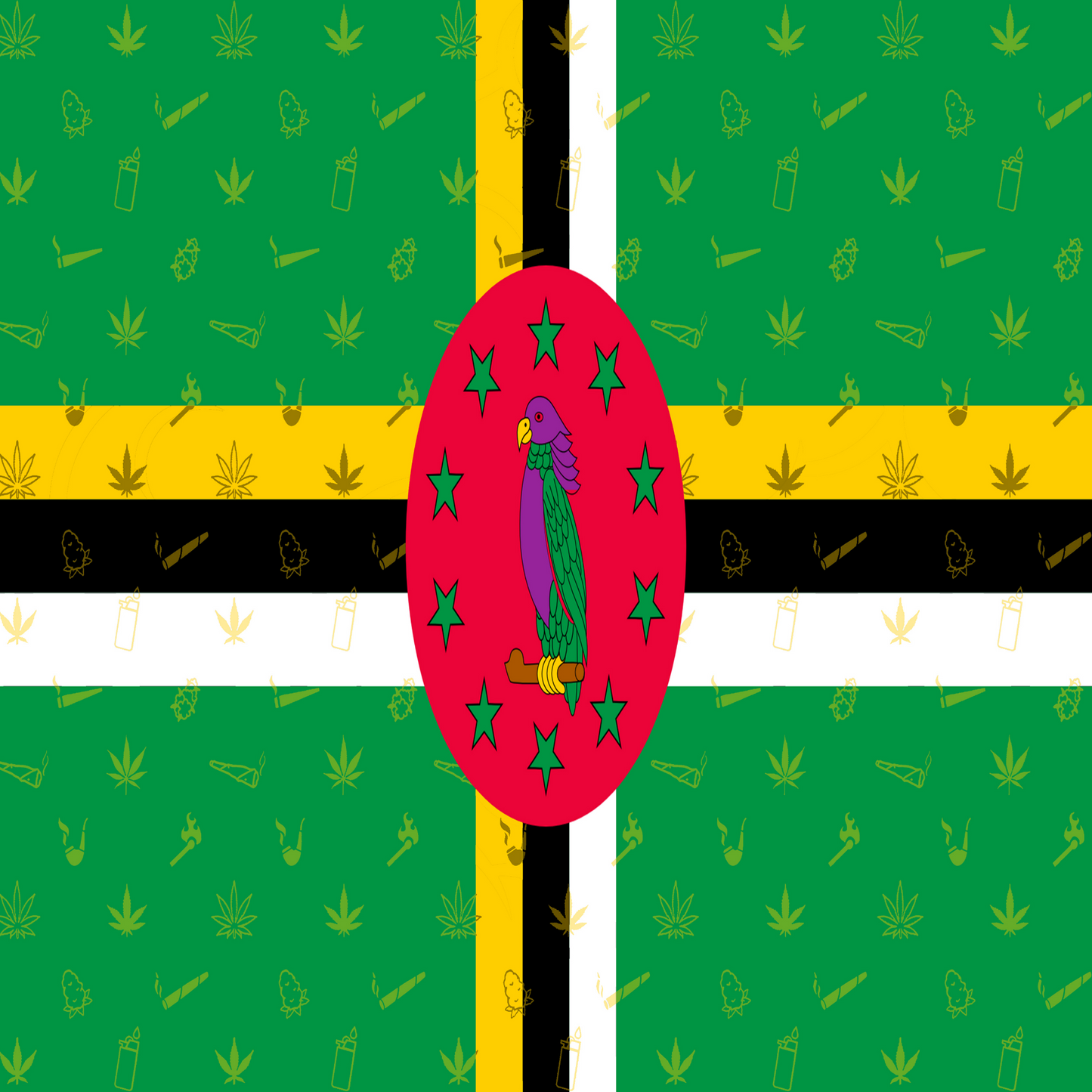 Dominica Flag Bandana