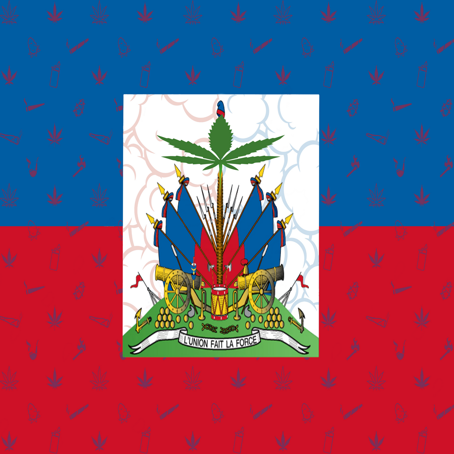 Haiti Flag Bandana