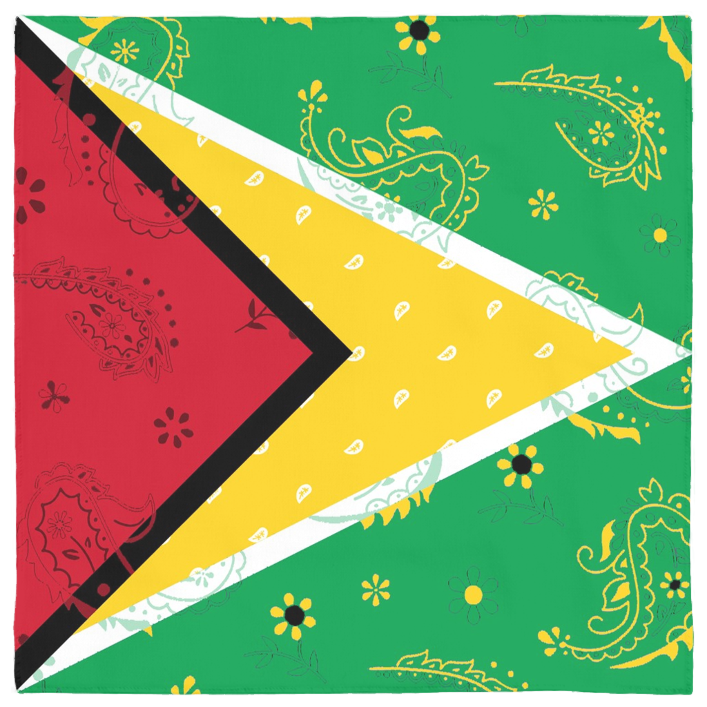 Guyana Flag Bandana