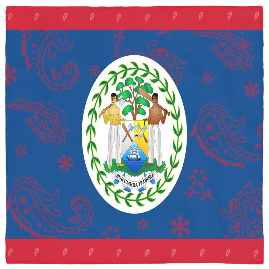 Belize Flag Bandana