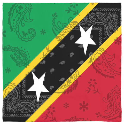 Saint Kitts & Nevis Bandana