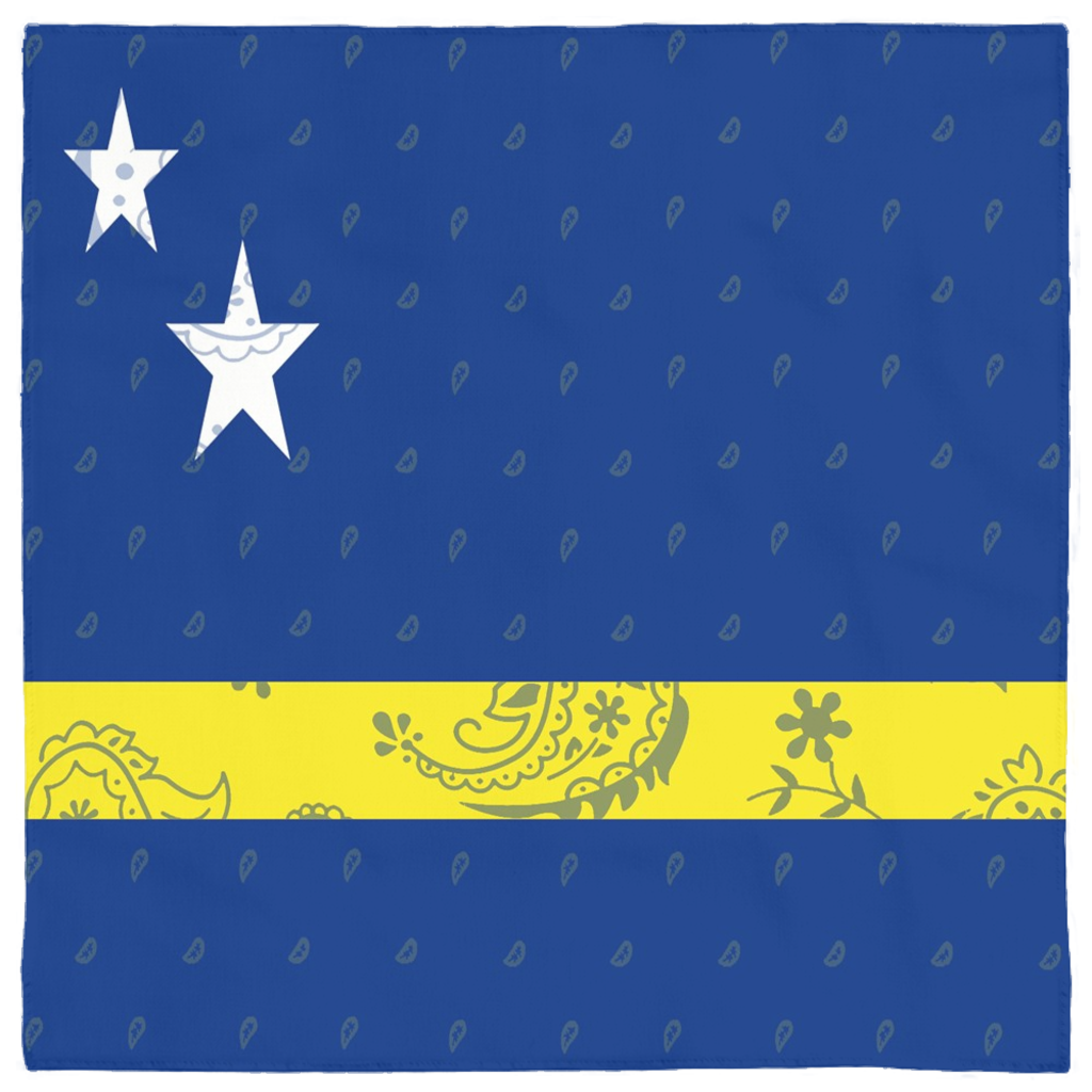 Curacao Flag Bandana